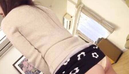 Japanese housewife, Yui Misaki is cumming, uncensored Skank two