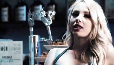 Innocent Barista Lets Guitar Player Pop Her Fresh Cherry