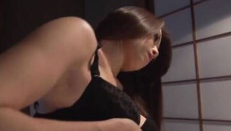 JAV Face sitting female domination Maki Hojo giving head and spanking