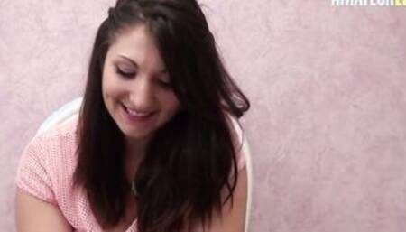 LA NOVICE beauty BBW Teens Mylene Johnson Tries Anal With