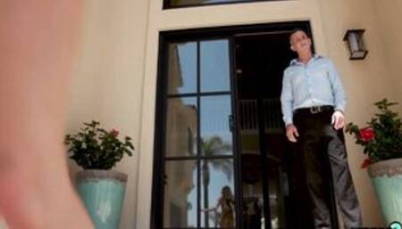 Taboo3.com - Exhibitionist 19 year old Mackenzie Mace fucking a huge penis next to her stepfather