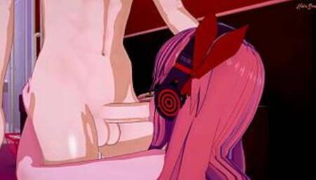 Cute anime girls sucking dick and swallowing cum in this blowjob hentai compilation.