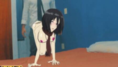 MIKASA Ackerman ATTACK ON TITAN Real World HENTAI Big Japanese ANIME Ass Cosplay Shingeki no Kyojin