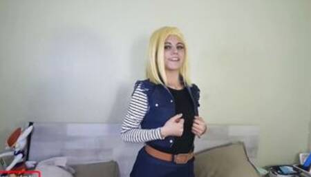 DBZ Android 18 year old offer you an voluptuous TURF JOB