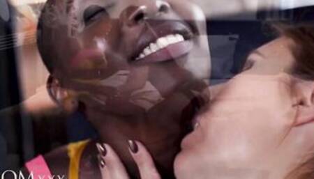 MOMXXX Mature housewife Jenifer Jane interracial sixty nine with ebony lesbo