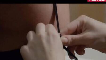 LETSDOEIT - (Sybil & Adam Ebony) Ukrainian Mistress Ride Blindfolded Girlfriend