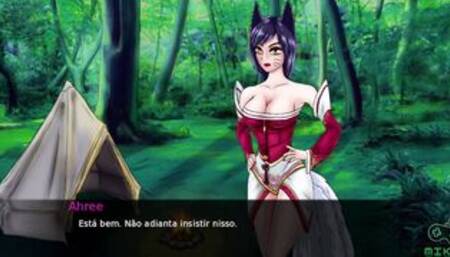 League of ladies ep 7 I helped Ahri got her crystal back after I tasted her vagina