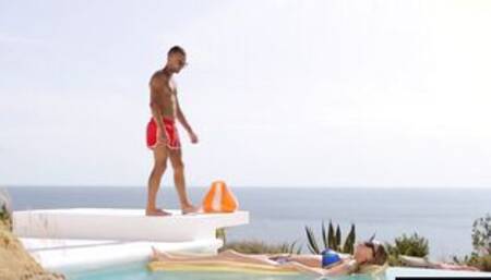 BLACKED Hotwife Lya films hook-up with huge huge african dick for hubby