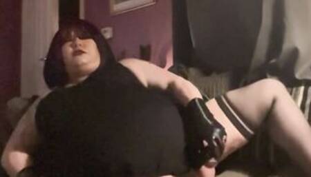 BBW Skank Tina Snua Sex Toys Her Fat Pussy Till She Jizzes! - Fat British Bombshell Gothic