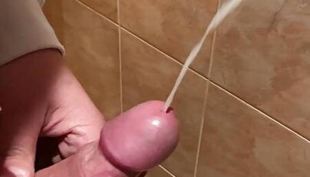 Big cumshot from my cock