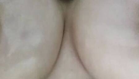 Jiggling My Big Tits Before Work