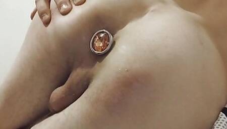 guy fucked himself in the ass with a vibrator