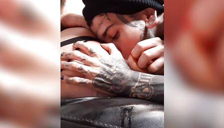 He licks my tight vagina and, he fucks me in four like a bitch