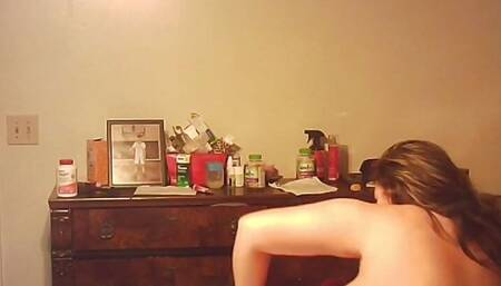 my slut wife lotions up