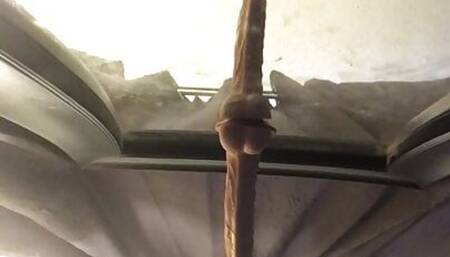 Dildo on mirror