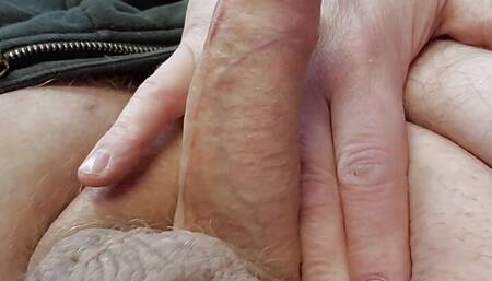 Uncut chub cum