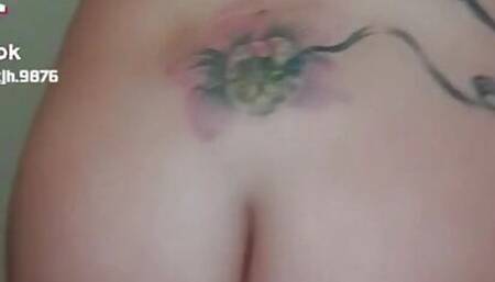 Naked tiktok nude dance of horny busty milf