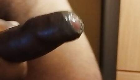 Man Putting out his cum, irresistibly awesome, final cum out, pouring semen, Enjoyable jerk