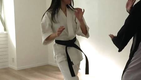 Saki Konno & Natsuki Nagahara - Regional First Place Marathon Runner. Hardcore Fuck With An Athletic Beauty.