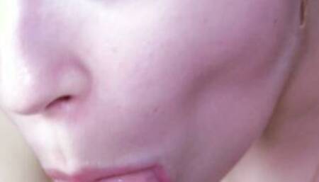 Close Up Fellatio, Leaking Snatch Rides, Hand Job and Cum inside Mouth