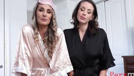 Stepmom And Her Stepsis Decide To Share Me- Mandy Waters, Mandy Rhea