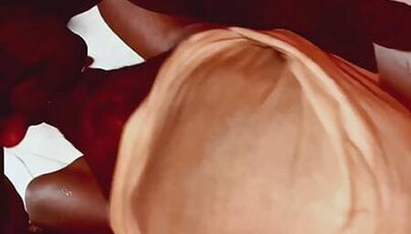 Ebony twink gets fucked in a dark room 2