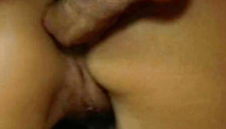 A slim blonde lady from Germany enjoys getting sprayed with cum