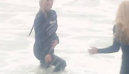 Bald Cunt, Masturbation, Panties, Booty To Mouth, Finger Fuck, Outdoor, Lesbians