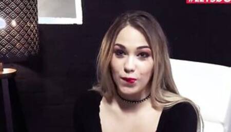 HER LIMIT - Stunning Teen Selvaggia Goes For Anal three Way