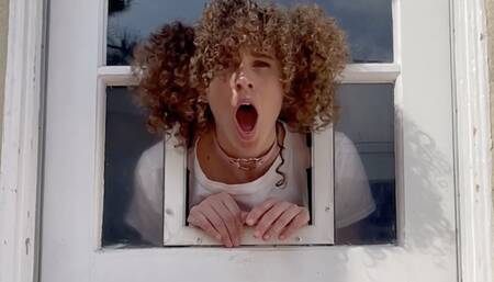 ewish Stepsister Stuck in Doggy Door I Must Anal Bang Her To Free Her Double Creampie me