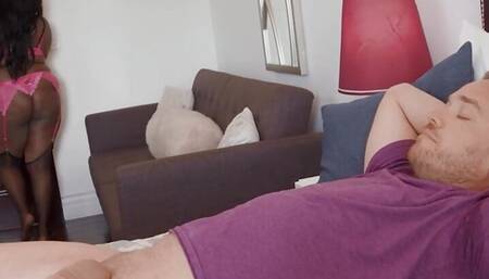 Naughty Barbie Crystal Takes Her Chance To Finally Have A Threesome With Lily Starfire & Her Bf - Brazzers