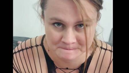 Mommy teases you with her big tits