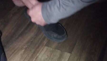 masturbating