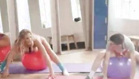 Jordi fucks gym trainer Rebecca Moore 8