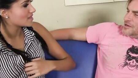 RYMJOB - Giselle Mari Sucking Off Off And Giving Rimjob