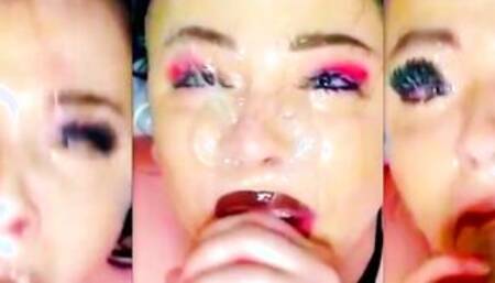 GOON TRAINING SLOPPY INTENSE DEEP THROAT - Tanya Taboo