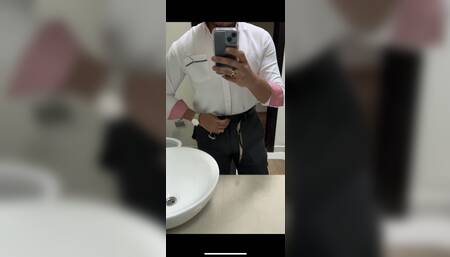 Hand job after work