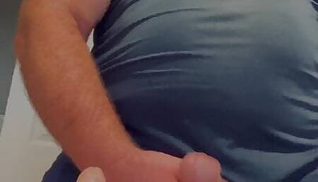 Bearded Straight Married Bear Rubbing Cocks And Cumming