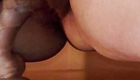 riding a dildo