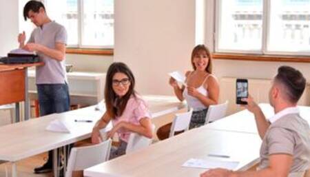 Candy Alexa, Sara Bell and Ginebra Bellucci are getting nicely fucked