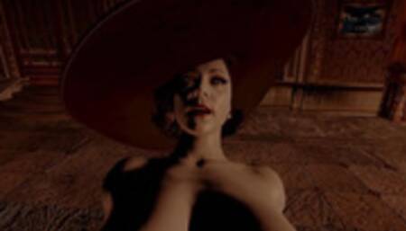 Lady Dimitrescu Captures Ethan Winters - Resident Evil Village