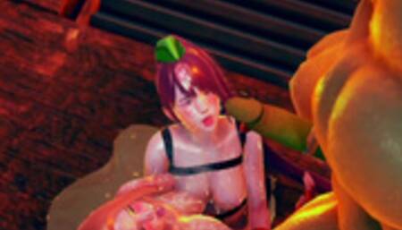 Orks Fun Room - 3d Hrntai Animation