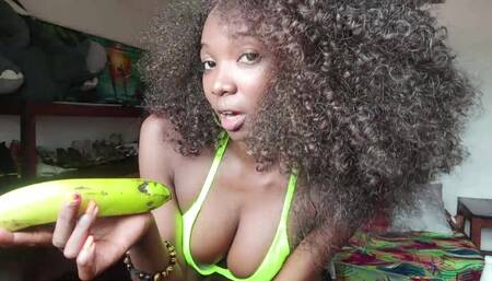 It's How we eat Banana in Africa????