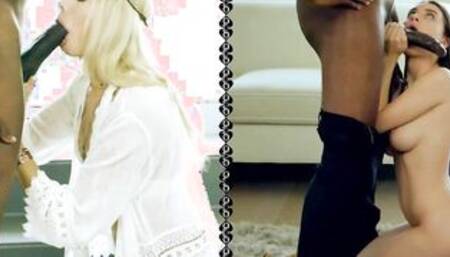 Brunettes vs Blondes - Splitscreen BBC Compilation 5