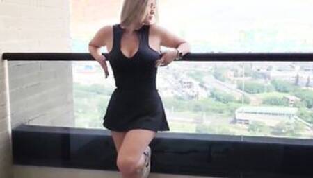 see me seduce my personal coach and drink all his cum kourtney love