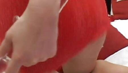 A hot transgressive brunette masturbates with her Sex Toy