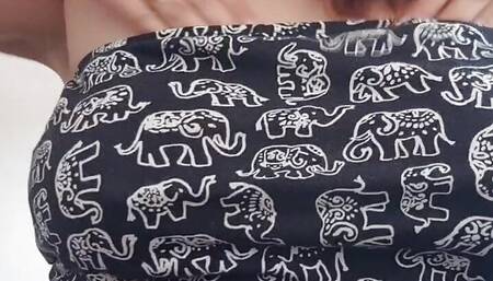 Mommy tits milk pregnated