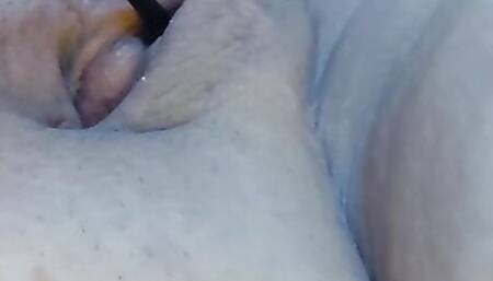 Hotwife takes out kegel balls before date