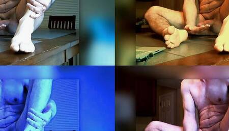 Horny jerkin on table