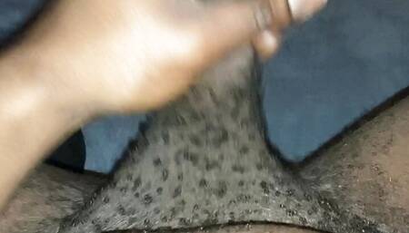 Little nipple play and jerking